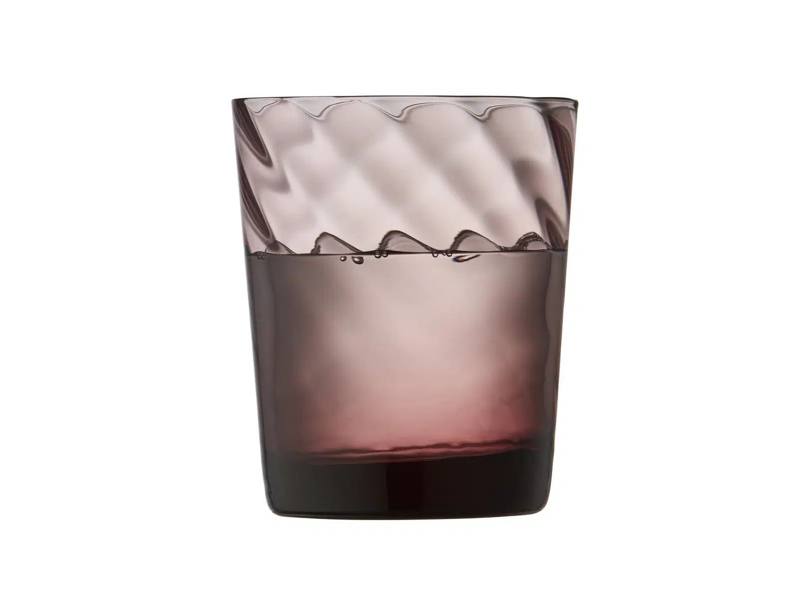 Lyngby Glas Vandglas 30 cl 4 stk i purple, Vienna